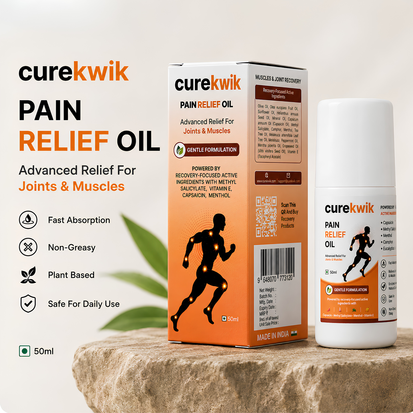 CureKwik Pain Relief Oil