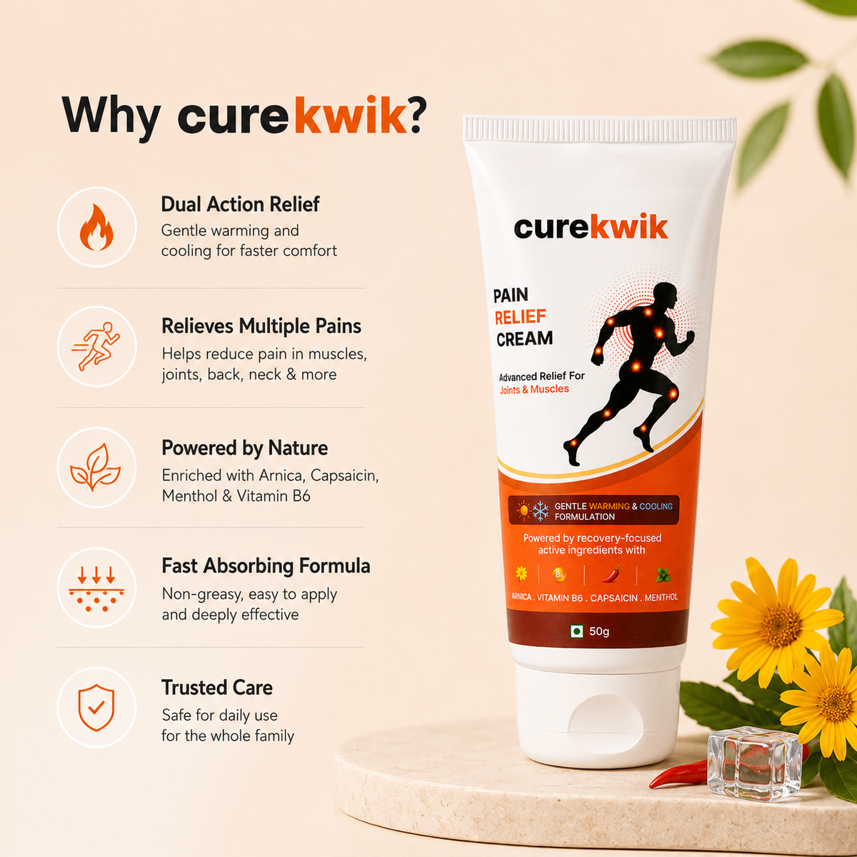 Pain Relief Cream (50g)