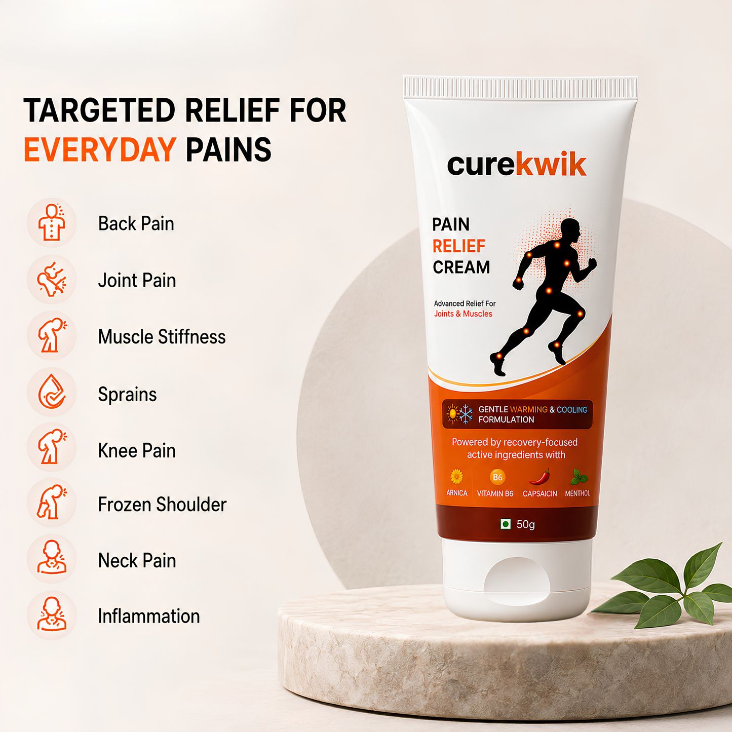 CureKwik Pain Relief Cream