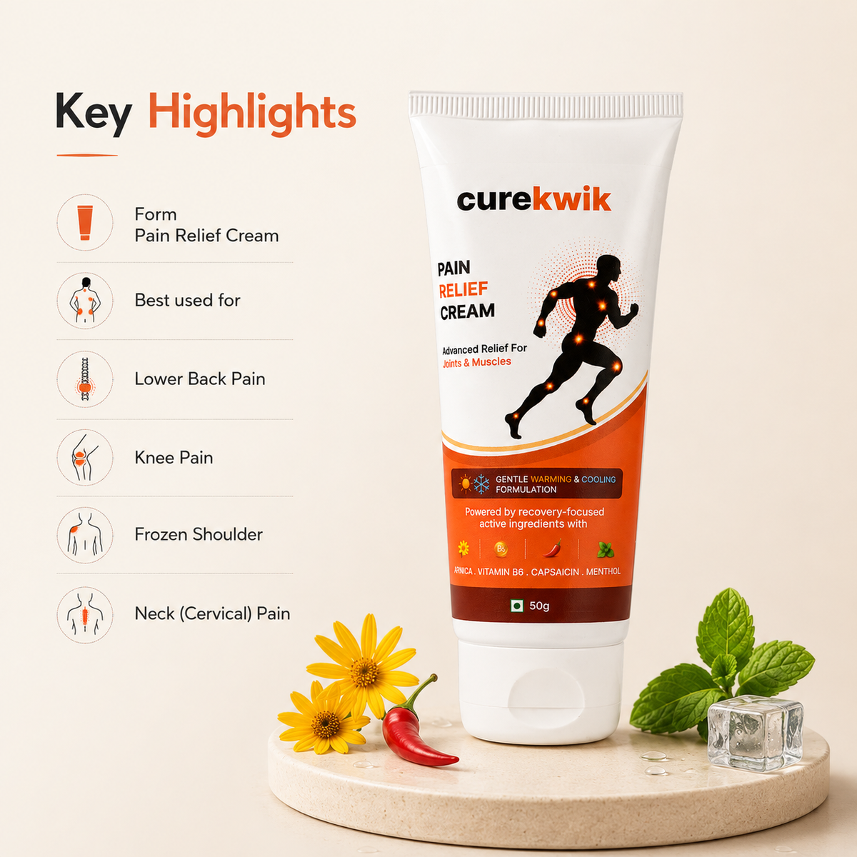 Pain Relief Cream (50g)