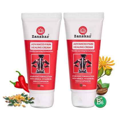 Naturals Advanced Pain Relief Cream with Arnica, Capsaicin & Menthol | Fast-Acting Ointment for Joint, Back, Knee & Muscle Pain (100g)
