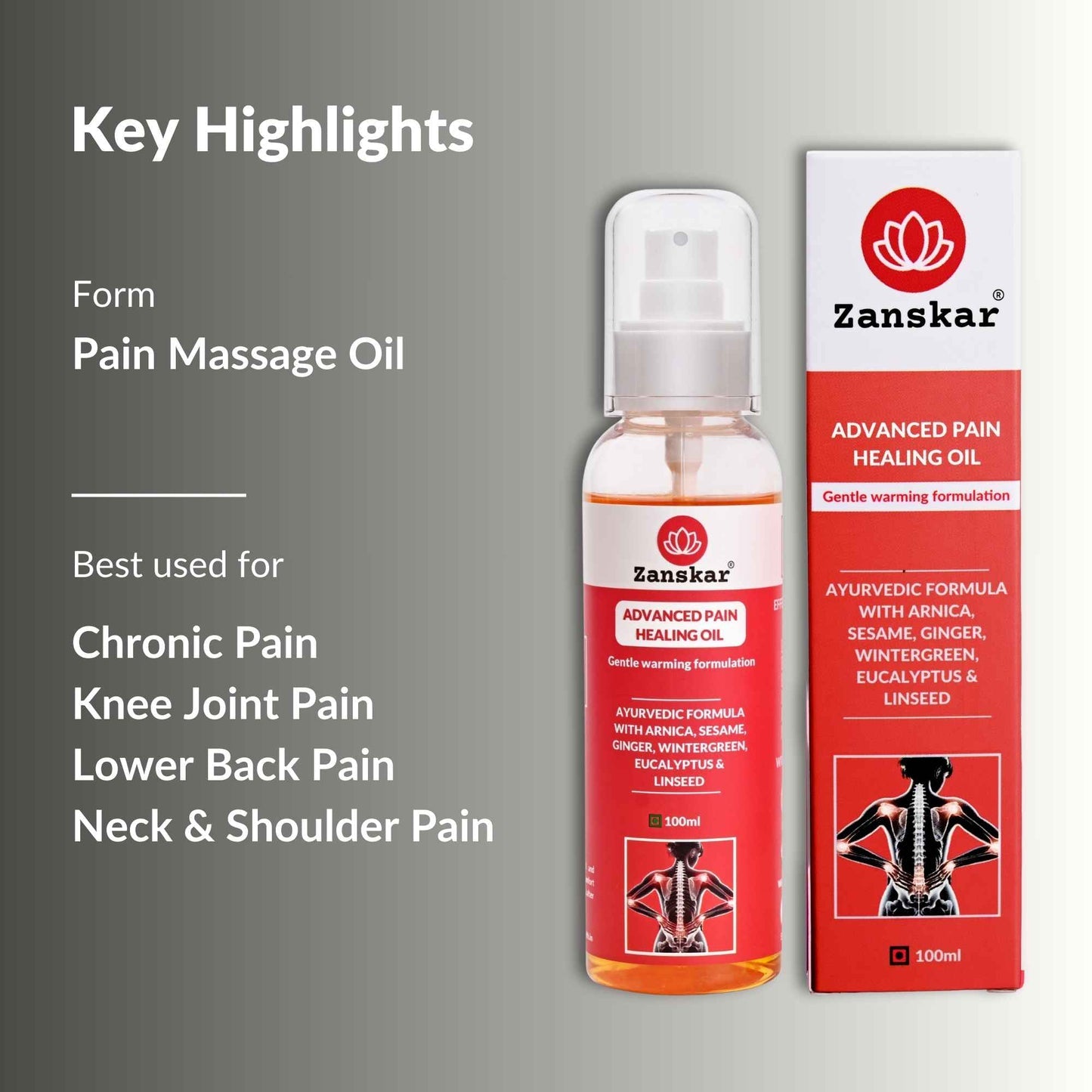 Naturals Advanced Pain Relief Cream with Arnica, Capsaicin & Menthol | Fast-Acting Ointment for Joint, Back, Knee & Muscle Pain (100g)